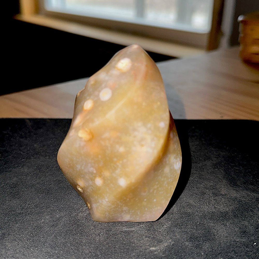 Flower agate flame